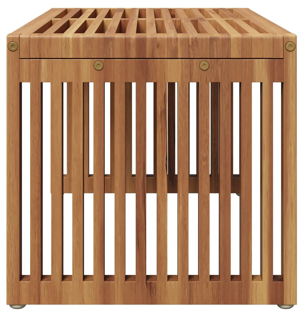 vidaXL Τραπεζάκι Κήπου 70x37.5x35.5 εκ Μασίφ Ξύλο Teak
