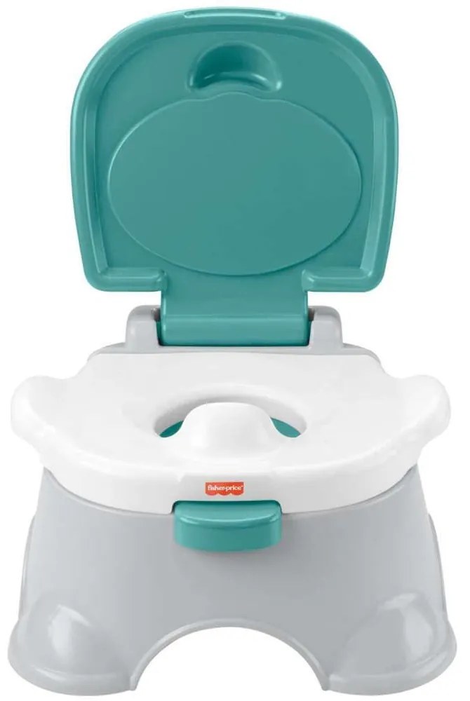 Εκπαιδευτικό Γιο-Γιό Fisher-Price 3-in-1 Potty GYP61 Grey-Petrol Mattel Πλαστικό