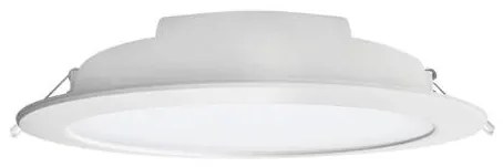 Χωνευτό Φωτιστικό Οροφής LED 22W Λευκό Downlight Φ22cm 3000K Milena 40-10382 Panagoulas 40-10382 Λευκό