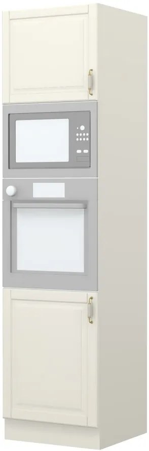 Επιδαπέδιο ντουλάπι φούρνου ψηλό Toscana K23-60-2MB-Ivory - 60.00Χ60.00Χ235.00cm