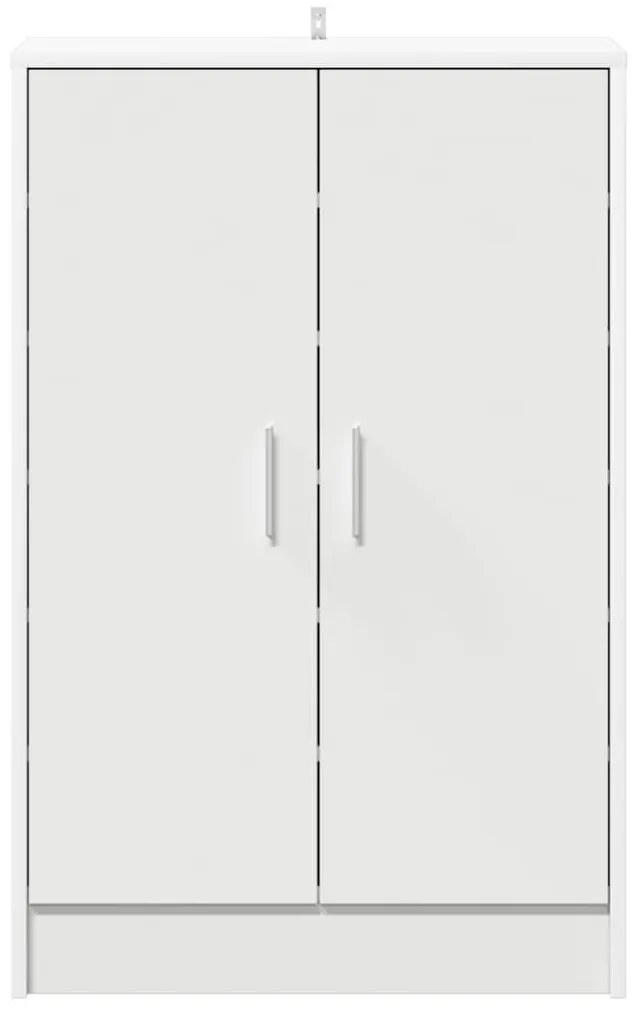 vidaXL Παπουτσοθήκη Λευκή 60 x 35 x 92 εκ. από Επεξ. Ξύλο