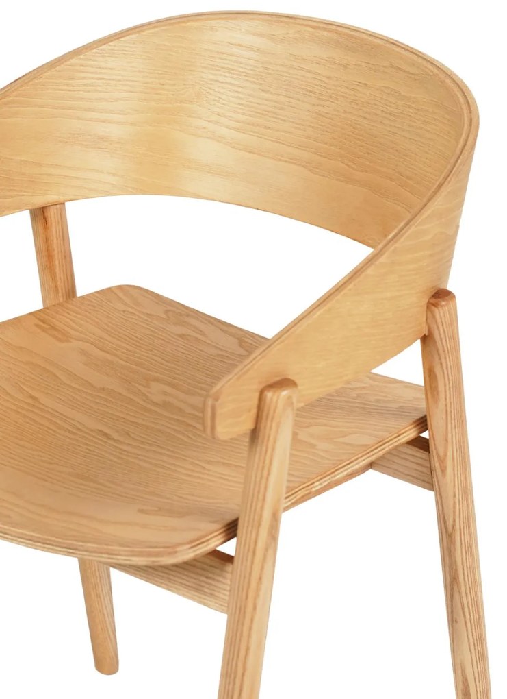 Πολυθρόνα Τραπεζαρίας CANOP Φράξινος σε Oak χρώμα 56,5x61x74Υεκ. 56.5x61x74 εκ.
