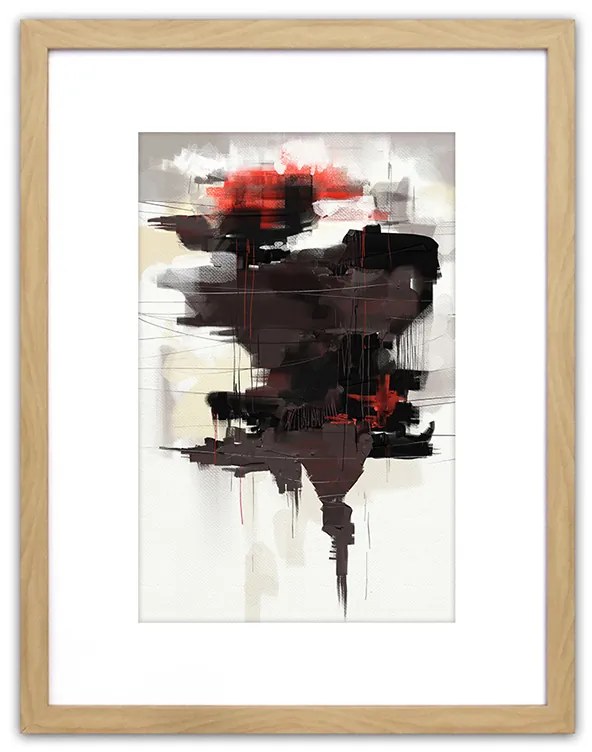 Πίνακας Σε Κορνίζα ArteLibre Πλαστικό 'Abstract' 35x45x1.8cm-14680050