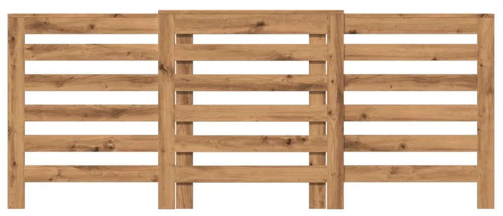 vidaXL Κάλυμμα Καλοριφέρ Αρτισιανή Δρυς 205x21,5x83,5 εκ Επεξ. Ξύλο