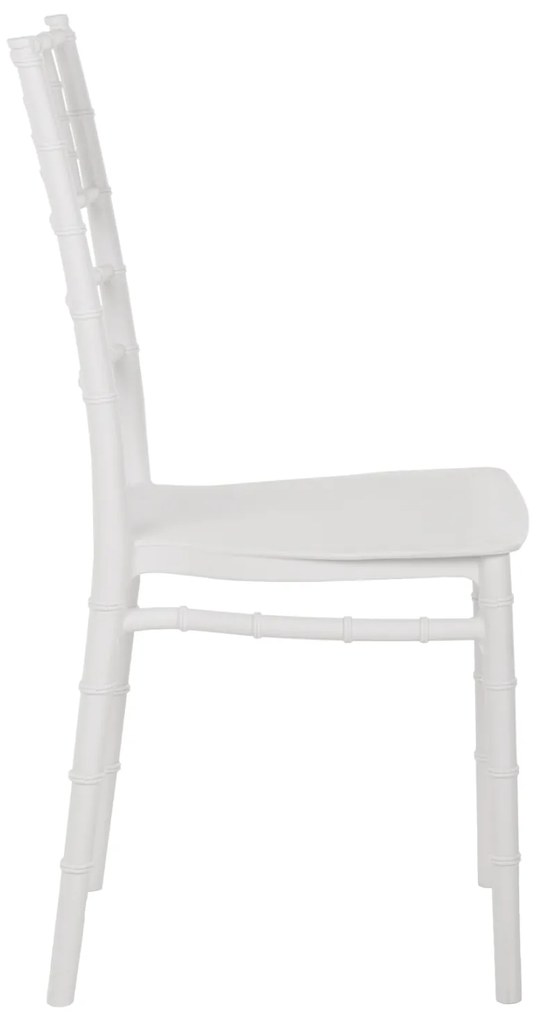 ΚΑΡΕΚΛΑ ΠΟΛΥΠΡΟΠΥΛΕΝΙΟΥ CATERING TIFFANY HM8058.31 ΛΕΥΚΟ 39x47x89Υεκ.