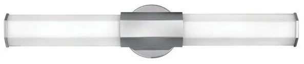 Απλίκα Φωτιστικό Μπάνιου 2xLED 12W IP44 Facet Quintiesse Elstead Lighting QN-FACET-LED2-PC-BATH Χρώμιο