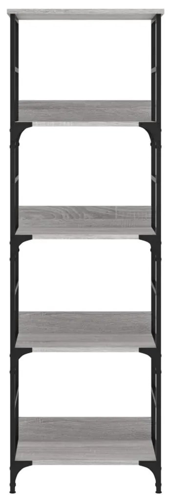 vidaXL Βιβλιοθήκη Γκρι Sonoma 50x33x153 εκ. Επεξεργασμένο Ξύλο