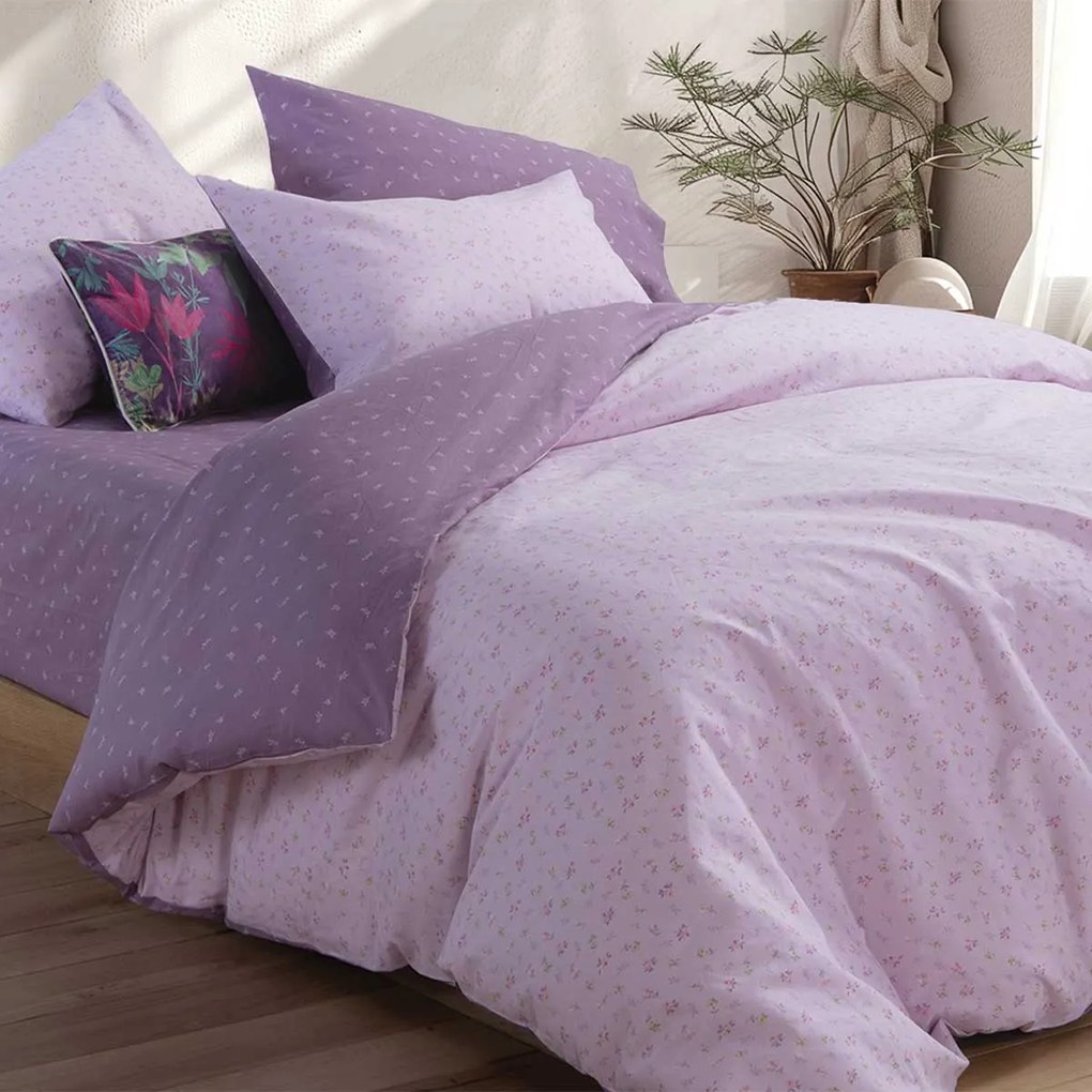 Σεντόνια King Size (Σετ) Nef-Nef Homeware Smart Lorelay Lilac