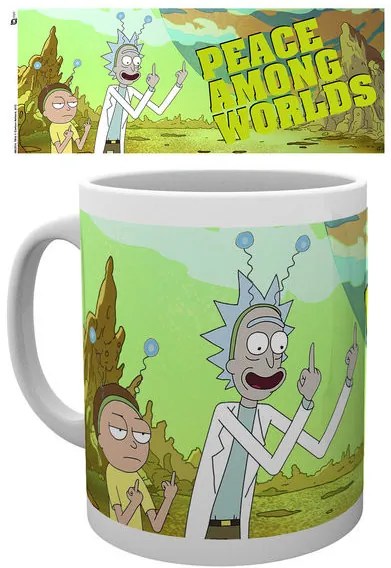 Κούπα Rick And Morty - Peace