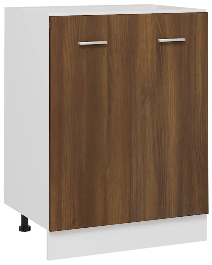 vidaXL Ντουλάπι "Lyon" Καφέ Δρυς 60x46x81,5 εκ. από Τεχνητό Ξύλο