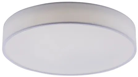 Πλαφονιέρα Οροφής Λευκή 75xH10cm LED 45w 3000-5000K 5550lm RGBW Trio Lighting Diamo 651915501