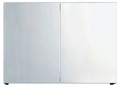 Sanitec Ορθογώνιος Καθρέπτης Μπάνιου - Ντουλάπι σε 5 αποχρώσεις Υ60xM80XB16cm