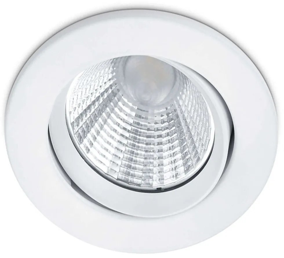 Σποτ Χωνευτό Pamir 650510131 Φ8x5cm Dim Led 345Lm 5,5W 3000K White Trio Lighting Round