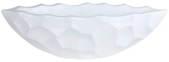 Κασπό Διακοσμητικό Μπολ Λευκό Οβάλ 82cm Abbeylara 428292 Eglo 428292