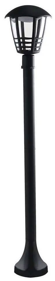 Φωτιστικό Δαπέδου Cloe LANT-CLOE/P1 12W Led 18,8x100cm Black Intec