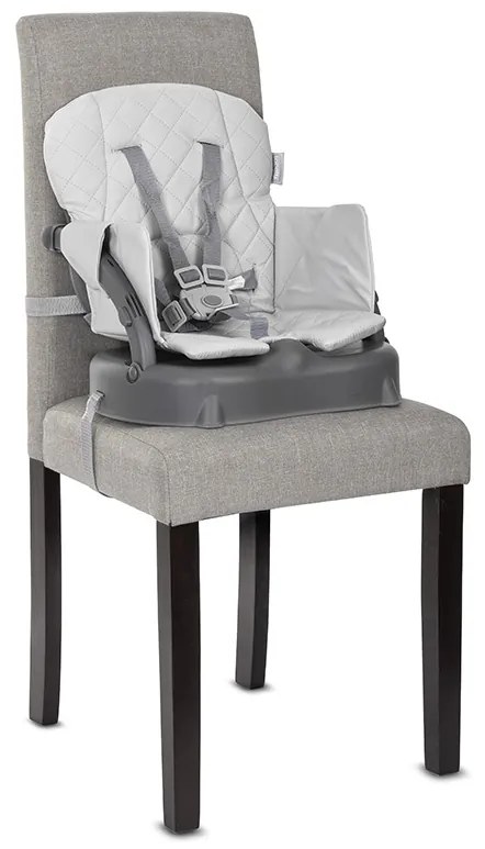 Καρεκλάκι φαγητού Siesta 3in1 Grey Leather 10100532506 Lorelli