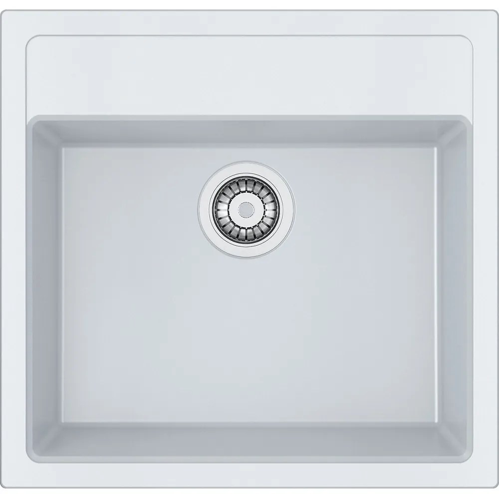 Franke Smart Sirius SID 610-49 Ένθετος Συνθετικός Νεροχύτης 53cm Polar White