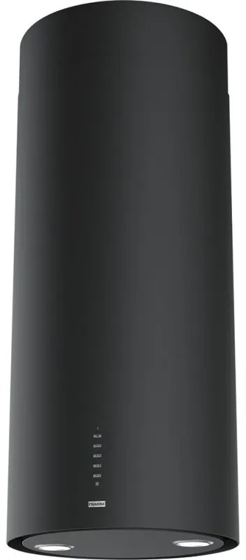 Franke Tube FTU PLUS 3707 I BK Black Matt Απορροφητήρας Κεντρική Καμινάδα Οροφής 37 cm