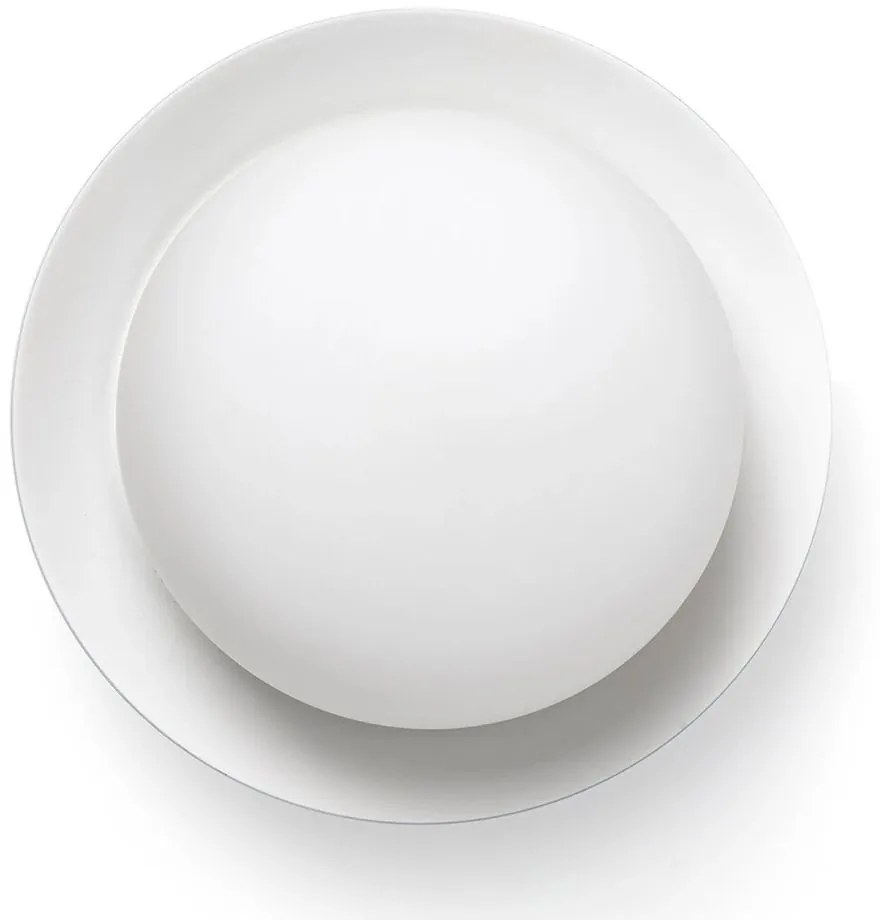 Φωτιστικό Τοίχου - Οροφής May 40095 LED 4W 3000K White Faro Barcelona Metal, Glass