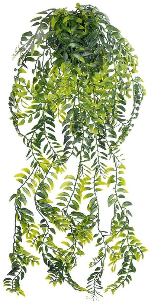 Τεχνητό Κρεμαστό Φυτό Fern 20877 Φ23x70cm Green GloboStar Polyethylene
