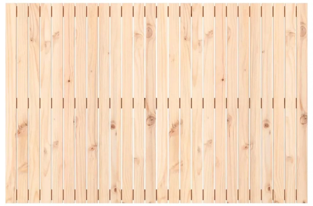 vidaXL Κεφαλάρι Επιτοίχιο 166x3x110 εκ. από Μασίφ Ξύλο Πεύκου
