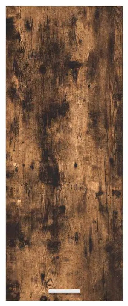 vidaXL Κρεμαστό ντουλάπι με αποθήκευση Καπνιστό Δρύς 40 x 31 x 100 εκ.