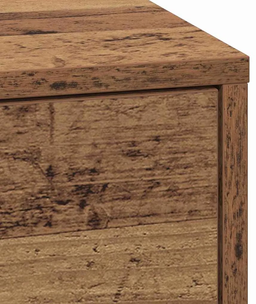 vidaXL Κομοδίνο with Παλαιό ξύλο 38 x 34 x 61 εκ. Επεξεργασμένο ξύλο