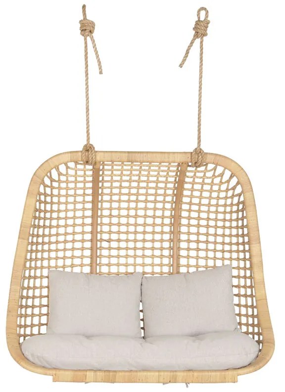 Κήπος πολυθρόνα Home ESPRIT Φυσικό 140 X 60 X 120 CM