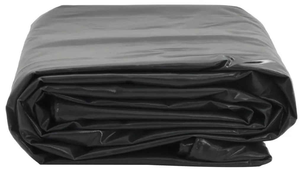 vidaXL Μουσαμάς Ανθρακί 650 γρ./μ.² 4x6 μ.