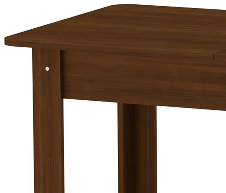 Τραπέζι Quiin επεκτεινόμενο καρυδί 120-174x70x73.5εκ 164x70x73.5 εκ.