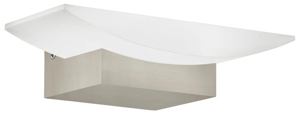 Φωτιστικό Τοίχου Led Metrass 96038 White-Silver Eglo Aluminium