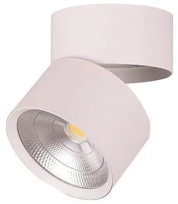 Σποτ Φωτιστικό Οροφής LED 12W Κινητό 4000K MU0212 Eurolamp 145-25206 Λευκό