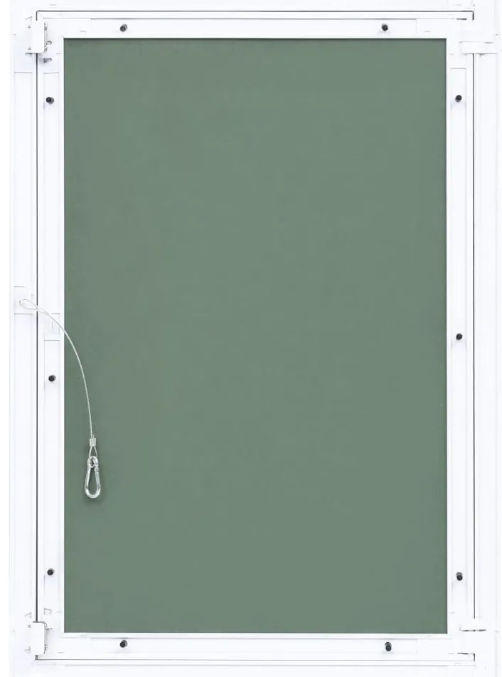vidaXL Θυρίδα Επίσκεψης Γυψοσανίδας 400 x 600 χιλ. Σκελετός Αλουμινίου
