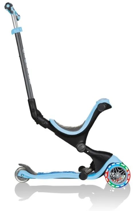 Globber Scooter Go-Up Deluxe Fantasy Lights Pastel Blue