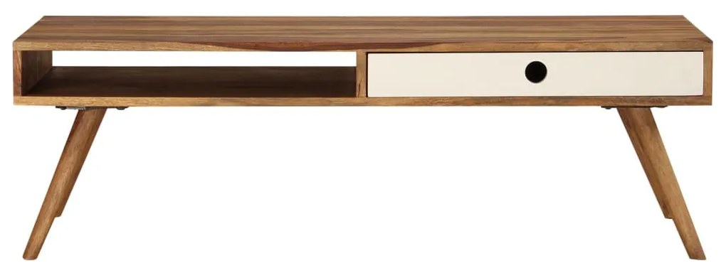 vidaXL Τραπεζάκι Σαλονιού 110 x 50 x 35 εκ. από Μασίφ Ξύλο Ακακίας