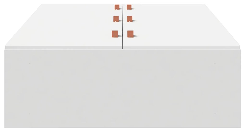 vidaXL Κρεβάτι Αποθήκευσης Λευκό 80x200 cm
