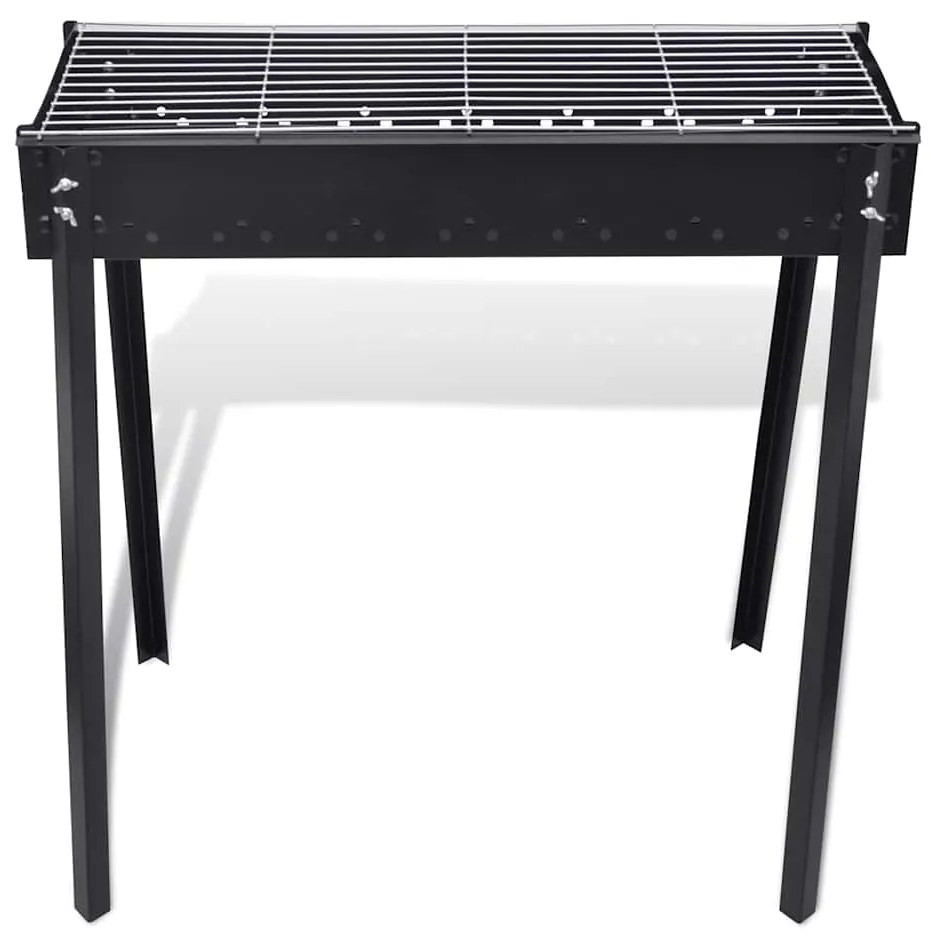 vidaXL Ψησταριά BBQ για κάρβουνα Βάση ορθογώνια 75 x 28 cm