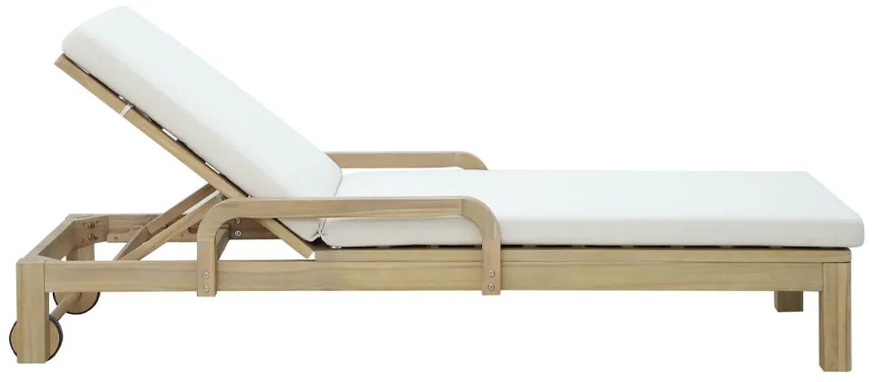 ANASA ΞΑΠΛΩΣΤΡΑ LIGHT TEAK 87x260xH38cm - 22-0149