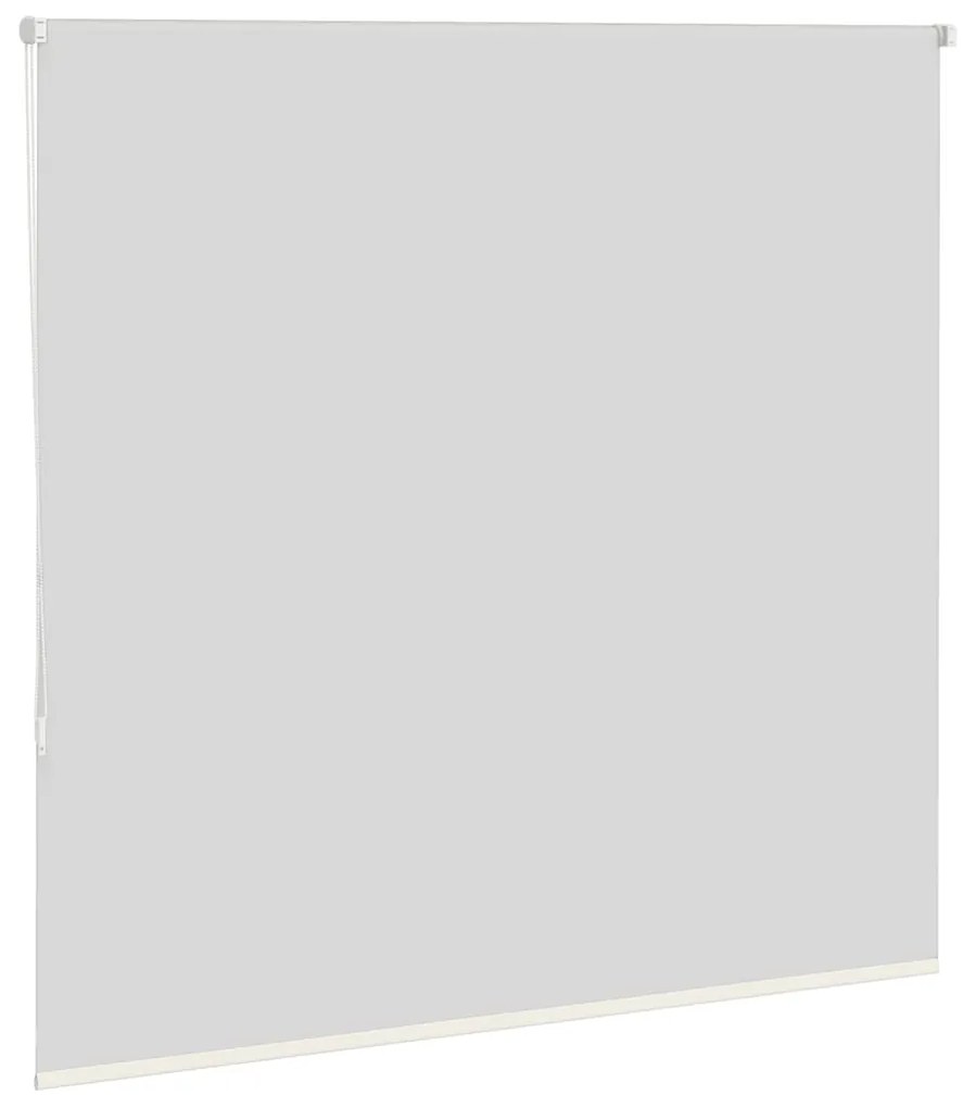 vidaXL Ρολέρ Μπλακάουτ Υπόλευκη 155x150 εκ. Πλάτος υφάσματος 151,6 εκ.