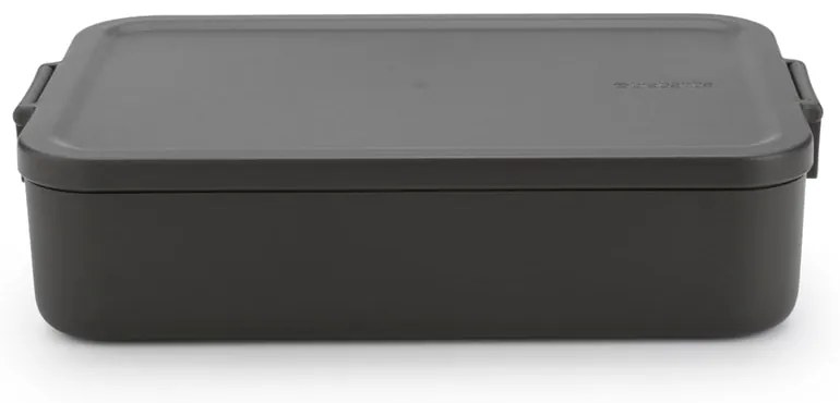 Brabantia 1006287 Δοχείο Φαγητού Πλαστικό Make&amp;Take 2L, Dark Grey