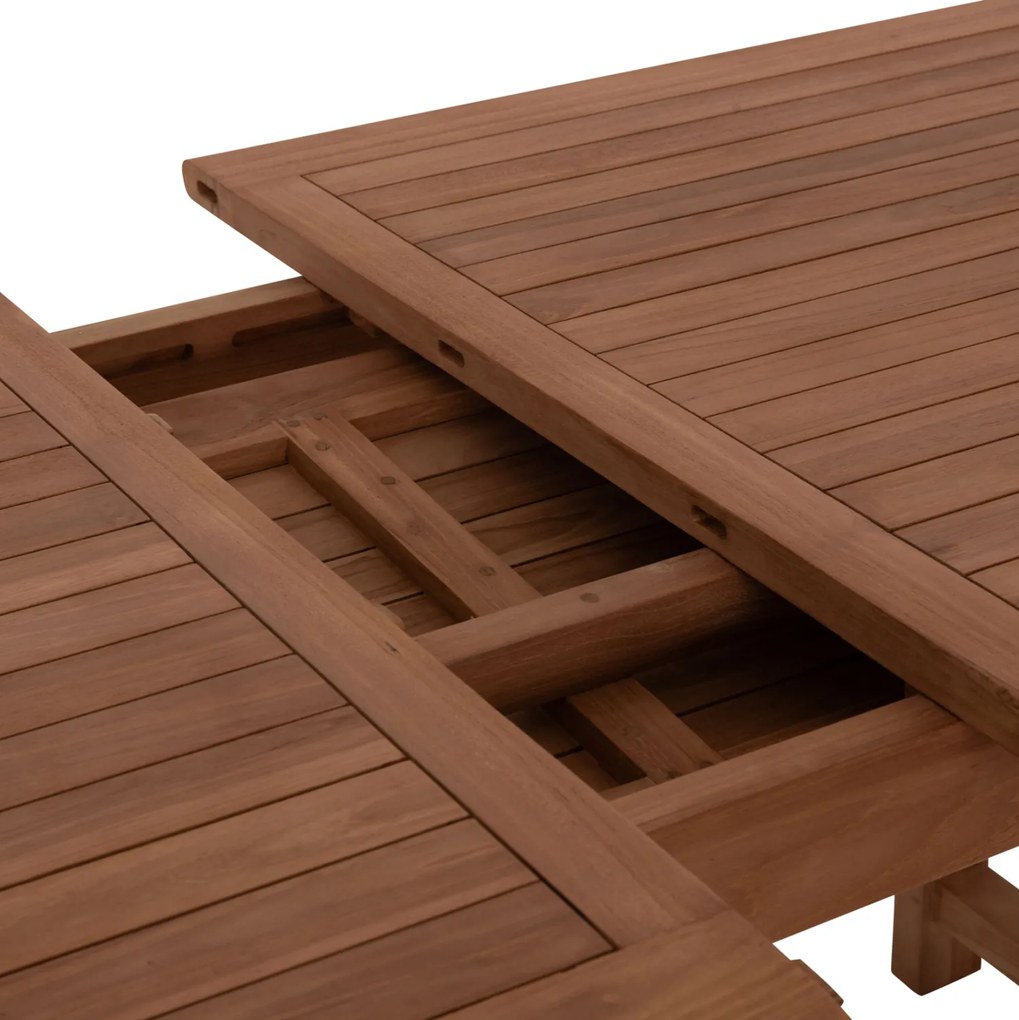 ΣΕΤ ΤΡΑΠΕΖΑΡΙΑΣ FREM HM21291 ΤΡΑΠΕΖΙ &amp; 6 ΠΟΛΥΘΡΟΝΕΣ---ΤΕΑΚ ΞΥΛΟ