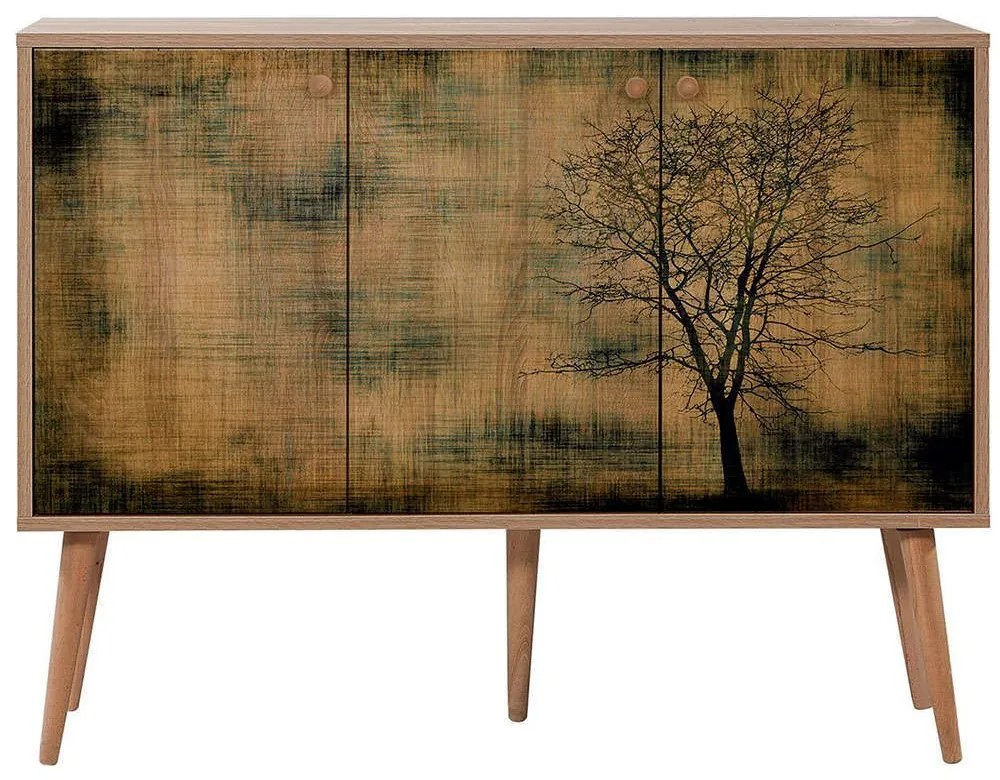 Μπουφές Mega 863SPH3941 120x36x90cm Multi Μοριοσανίδα, Μελαμίνη