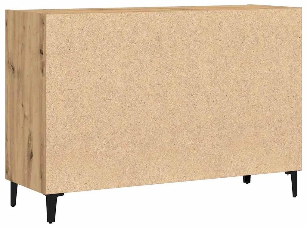vidaXL Ραφιέρα Αρτισιανή Δρυς 103,5 x 35 x 70 εκ. από Επεξεργ. Ξύλο