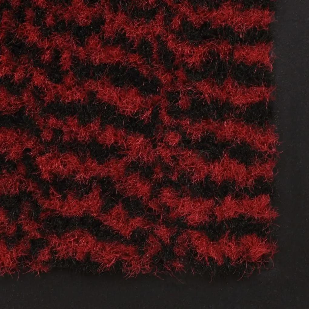 Πατάκι Απορροφητικό Σκόνης Ορθογώνιο Κόκκινο 40x60 εκ. Θυσανωτό - Κόκκινο