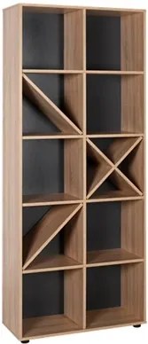 ΡΑΦΙΕΡΑ ΔΕΚΑ ΘΕΣΕΩΝ  75x30x188 εκ SONOMA velco-622-3682-31