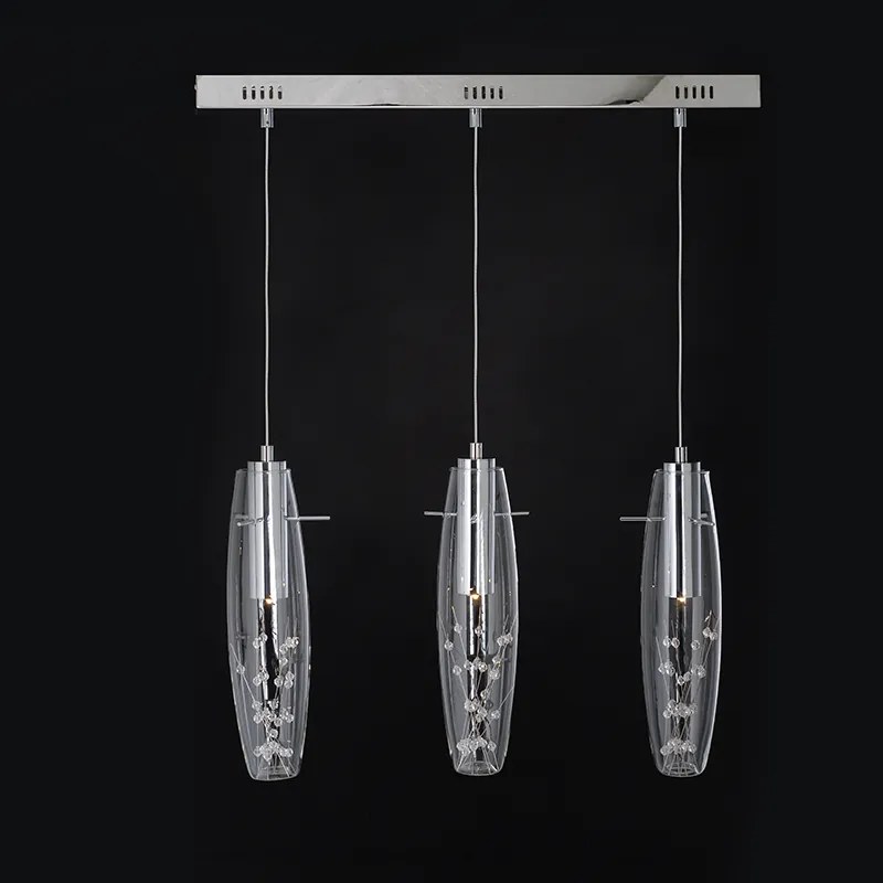 Φωτιστικό Οροφής LED Aca Vani VANI659LEDP Chrome