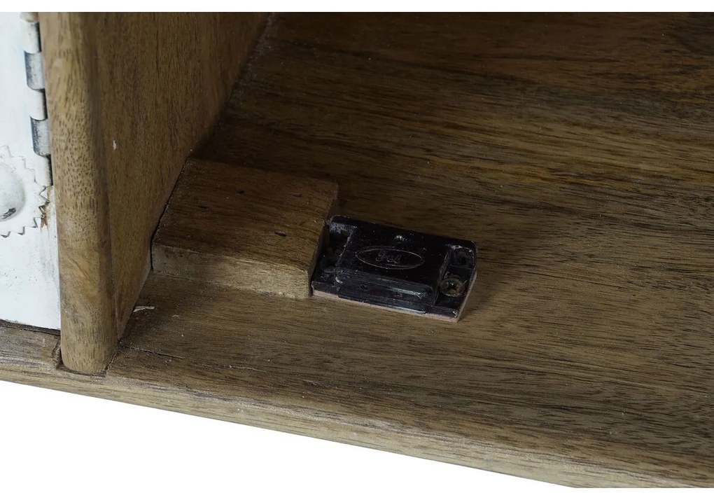 Σκευοθήκη DKD Home Decor   Λευκό Φυσικό Ξύλο από Μάνγκο 165 x 45 x 100 cm