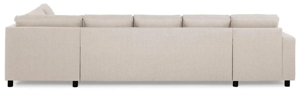 Γωνιακός Καναπές Scandinavian Choice C157, Ανοιχτό καφέ, 344x199x80cm