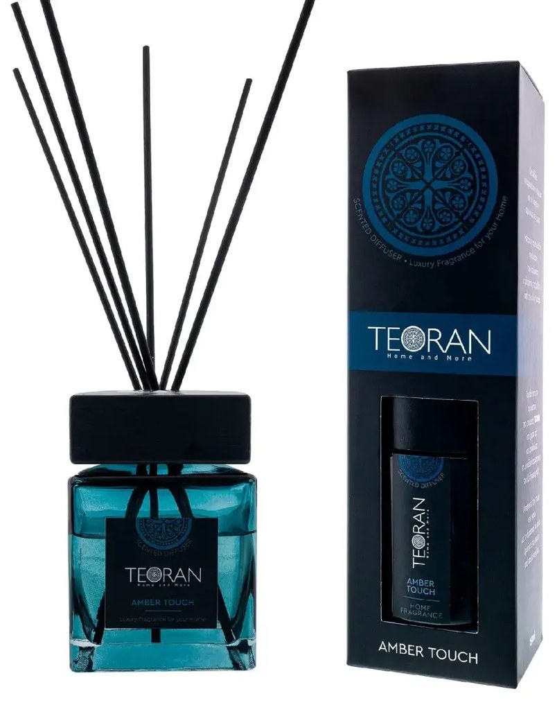 Αρωματικο xώρου σε stikc Amber Touch τετράγωνο 150ml  της Teoran Διάσταση: Αρωματικο xώρου σε stikc Amber Touch τετράγωνο 150ml - Τετράγωνο 150ml