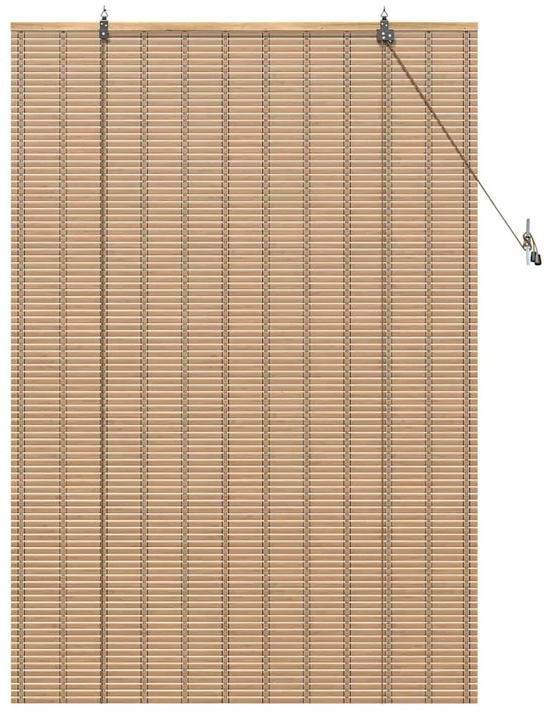 vidaXL Ρόλερ Άλλο Ανοιχτό καφέ 110 x 160 cm Μπαμπού